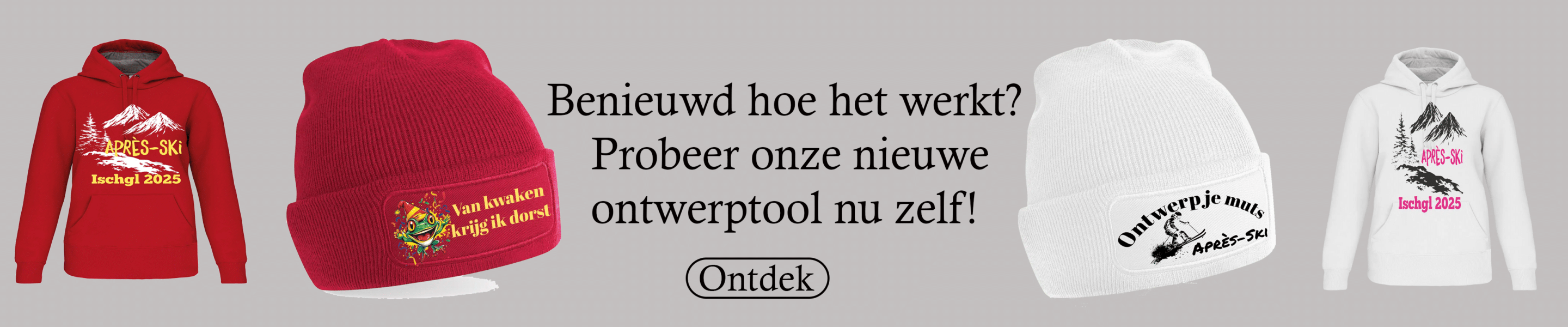 Zelf je muts ontwerpen